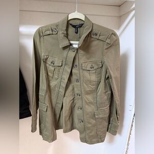 NWT White House Black Market Utility Jacket $140